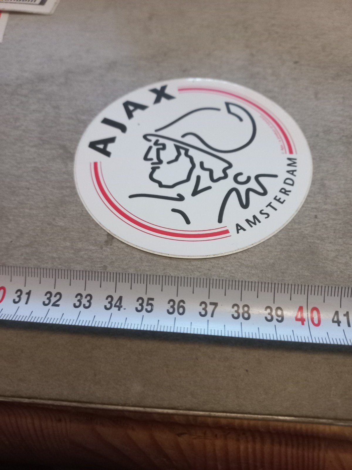 Ajax Amsterdam Sticker - Voetbalclub Logo, Verzamelen, Ophalen of Verzenden, Zo goed als nieuw, Sport