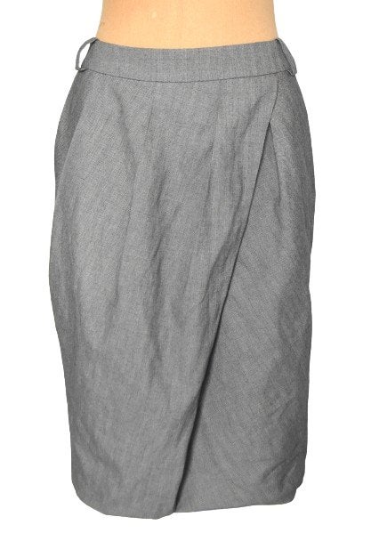 Nieuw Pauw rokje, overslag rok, schuine plooi, grijs, Mt. M, Kleding | Dames, Maat 38/40 (M), Verzenden, Pauw, Nieuw