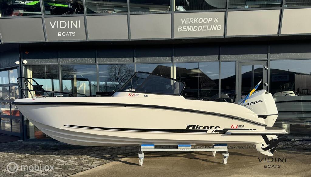 Micore 61BR R-design Honda 135pk *Zweedse kwaliteit*, Kanaalweg 29, 120 tot 200 pk, Info@vidiniboats.nl, Micore