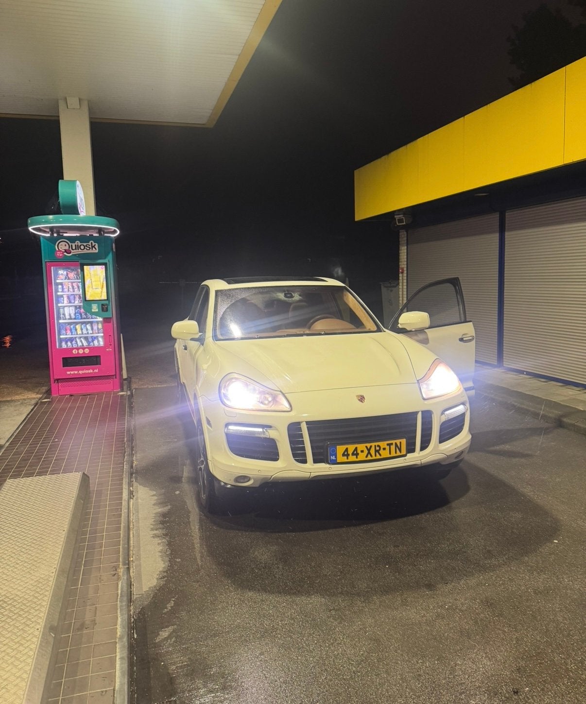 Porsche Cayenne 4.8 Turbo NL AUTO 957  Tiptronic S 2007 Wit, Auto's, Automaat, Cayenne, 501 pk, Wit