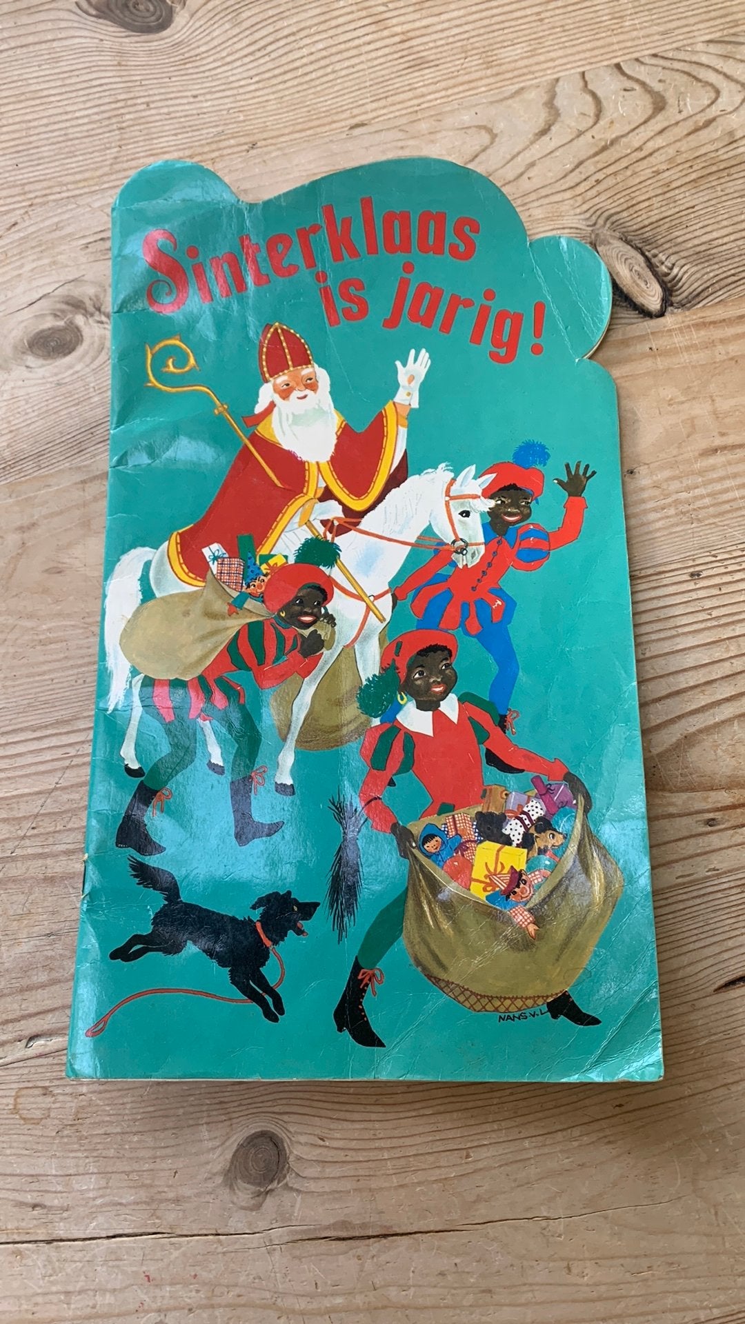 Vintage Sinterklaas prentenboek Mulder & Zoon 1967!, Diversen, Ophalen of Verzenden