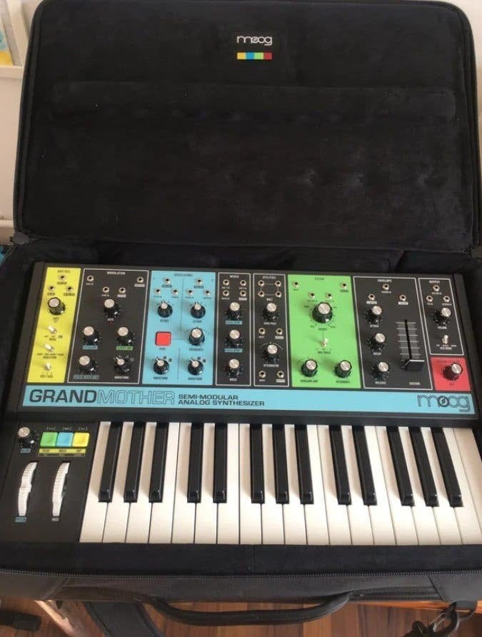 Moog Grandmother Synthesizer incl. Moog Tas, Ophalen of Verzenden, Zo goed als nieuw, Overige aantallen, Overige merken