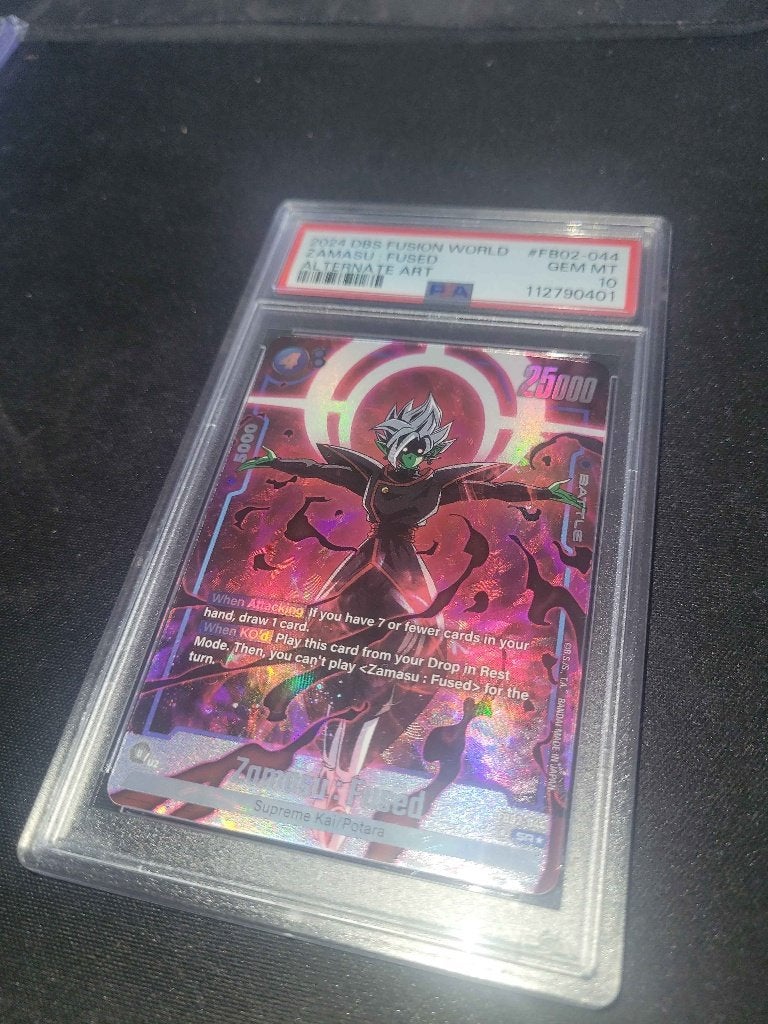PSA 10 Zamasu: Fused Alternate Art, Ophalen of Verzenden, Nieuw, Speelkaart(en)