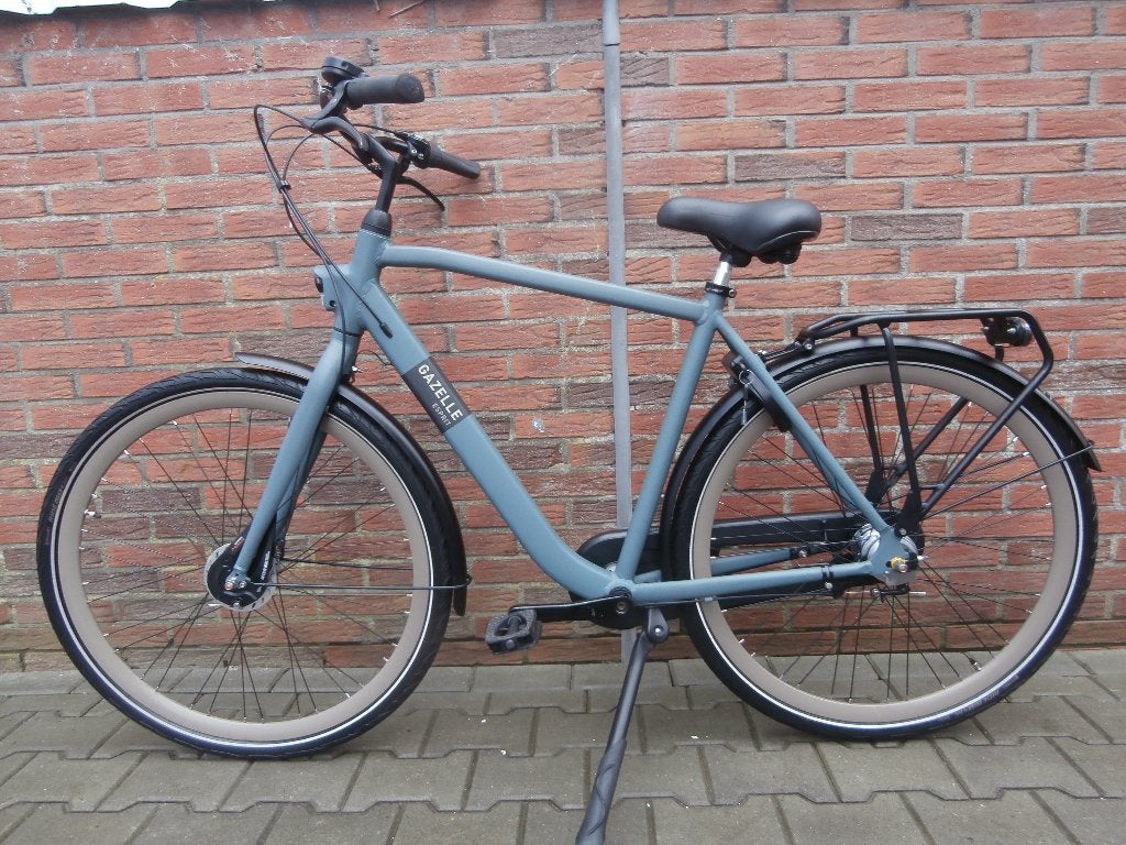 ALS NIEUWE Gazelle Esprit heren 54 cm. Petrol mat, Ophalen, Versnellingen, Zo goed als nieuw, Gazelle