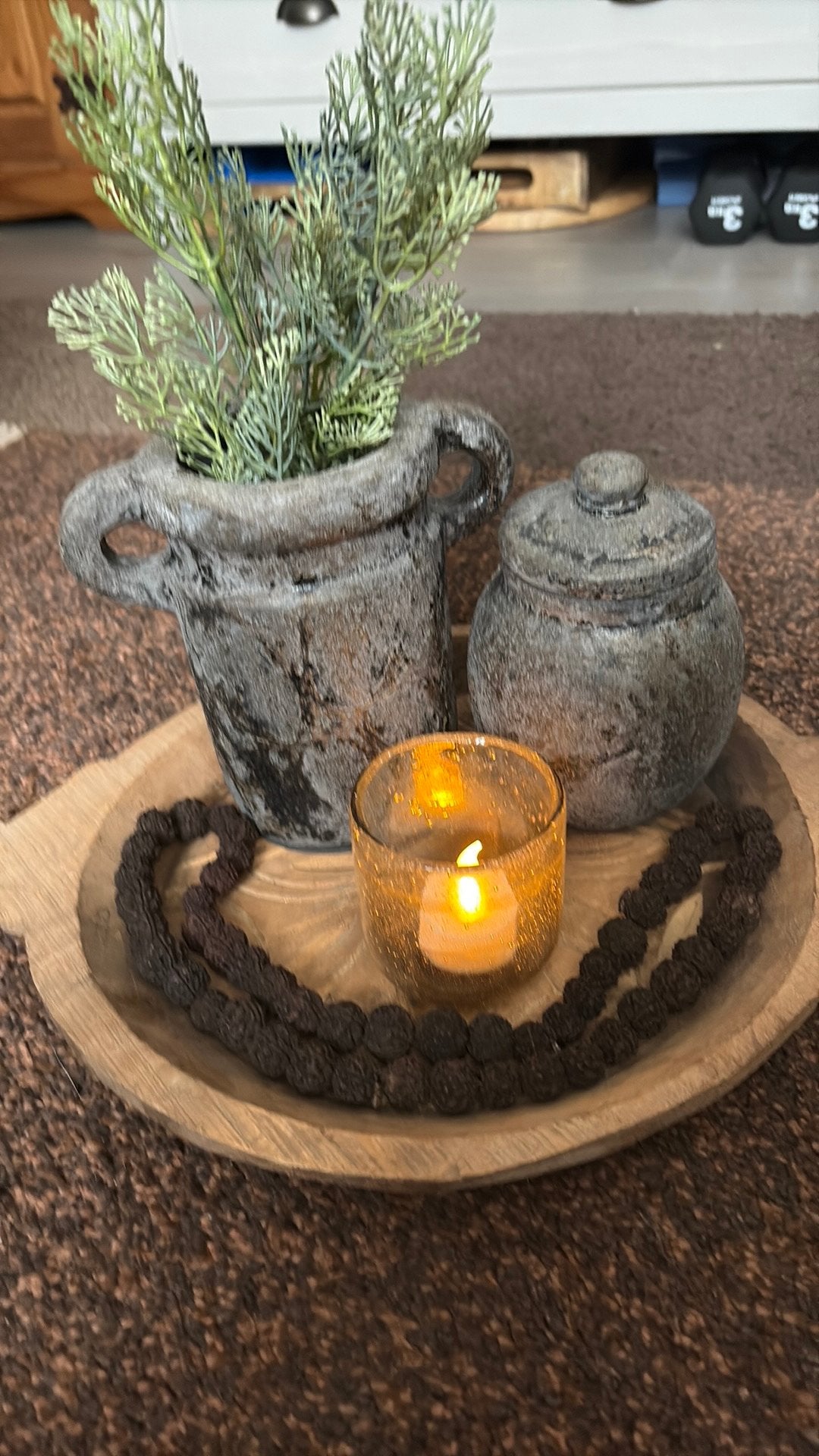 Supergave set, Ophalen, Rond, Hout