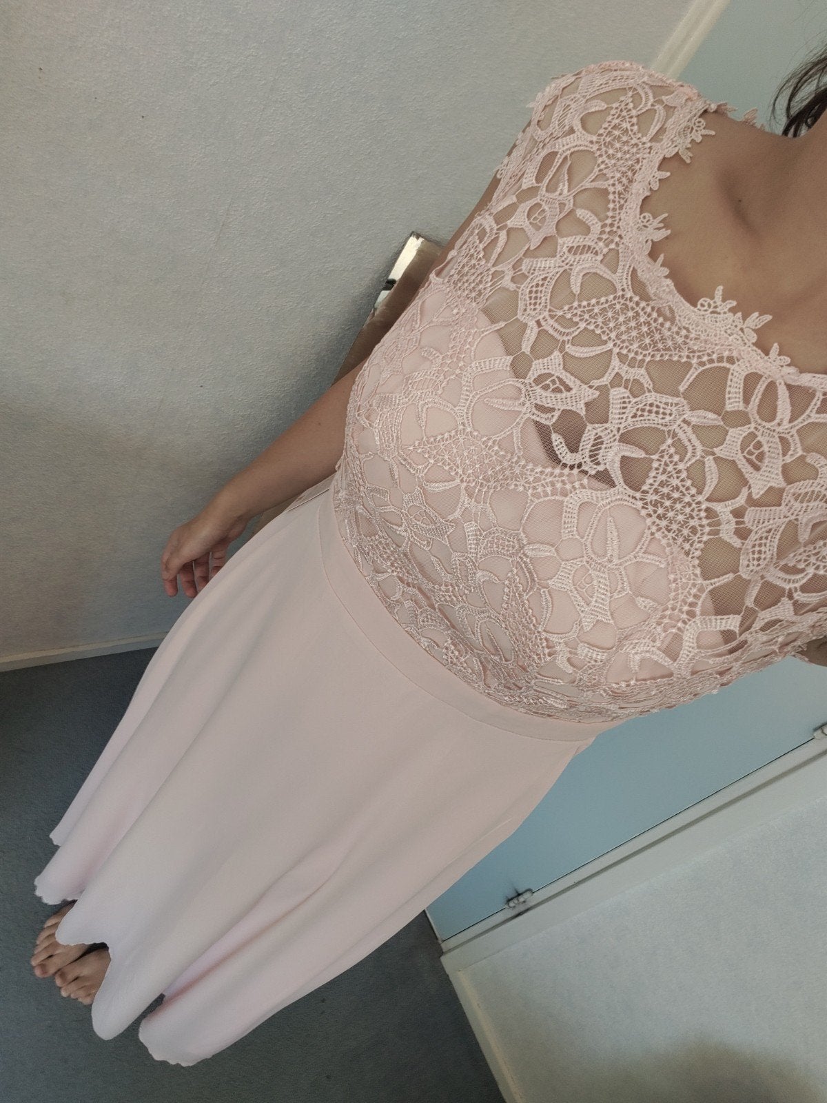 Nieuwe galajurk met kant, maat 42, Kleding | Dames, Jurken, Ophalen of Verzenden