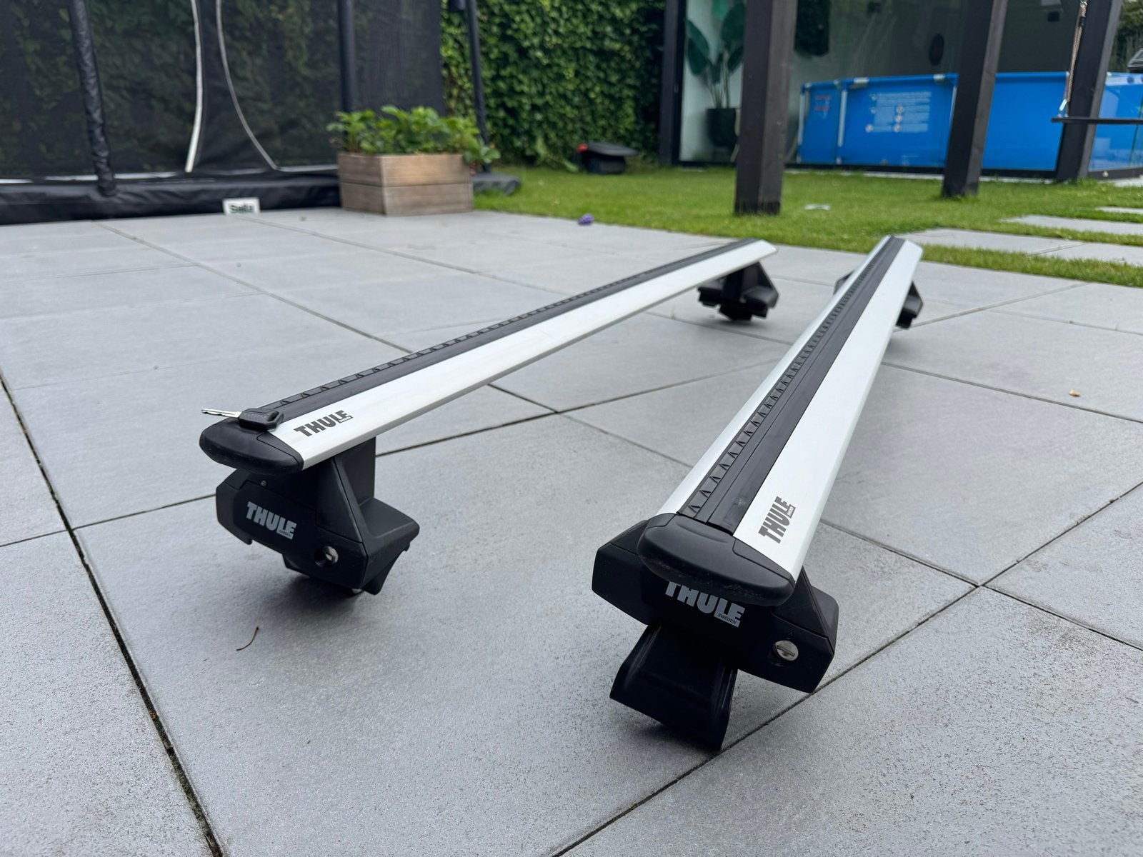 Thule WingBar dakdragers Nissan Qashqai 2014-2021 glad dak, Ophalen, Zo goed als nieuw