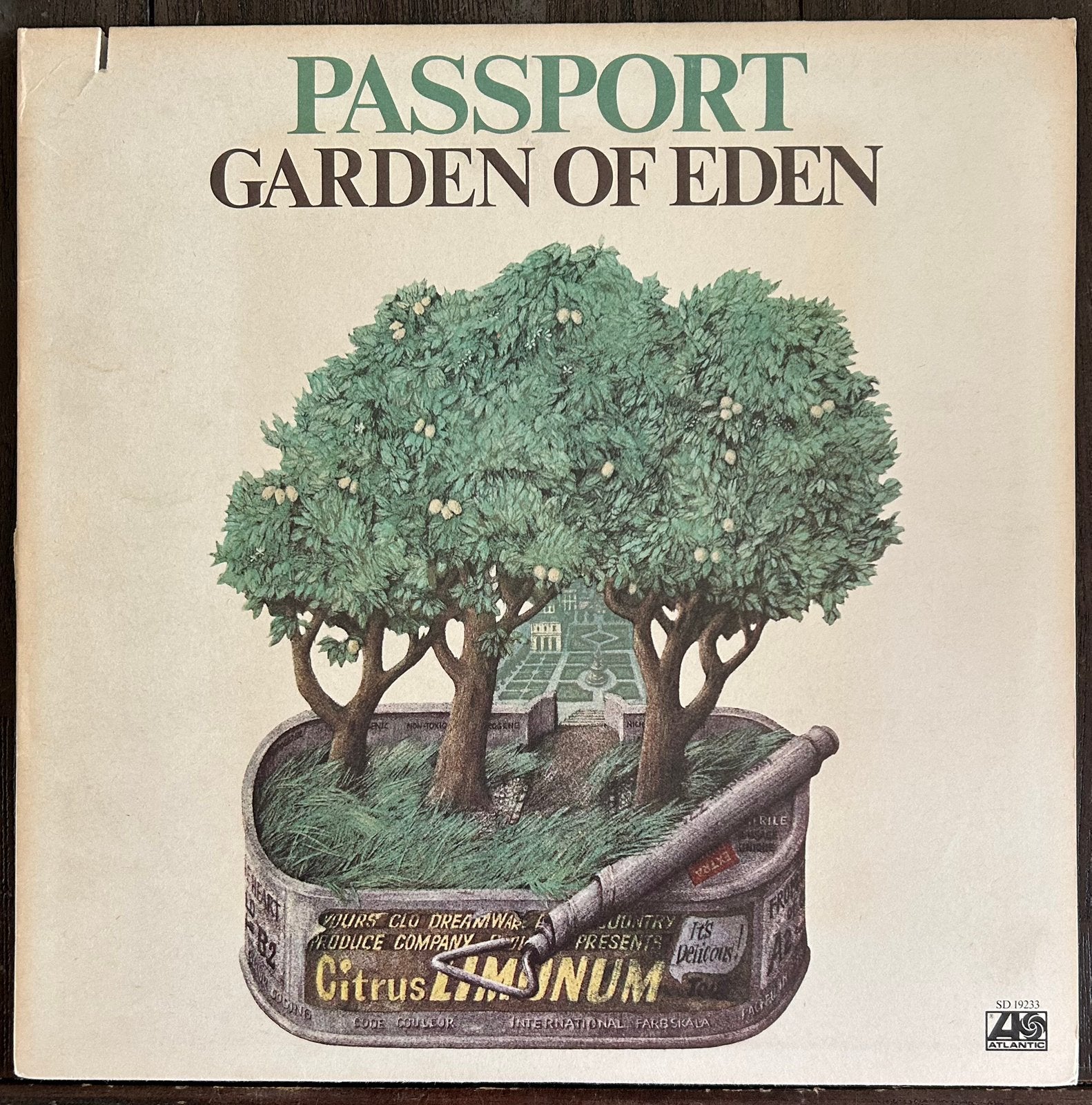 Passport - Garden of Eden LP (1976) Jazz Fusion Vinyl, 1960 tot 1980, Gebruikt, Ophalen of Verzenden, 12 inch