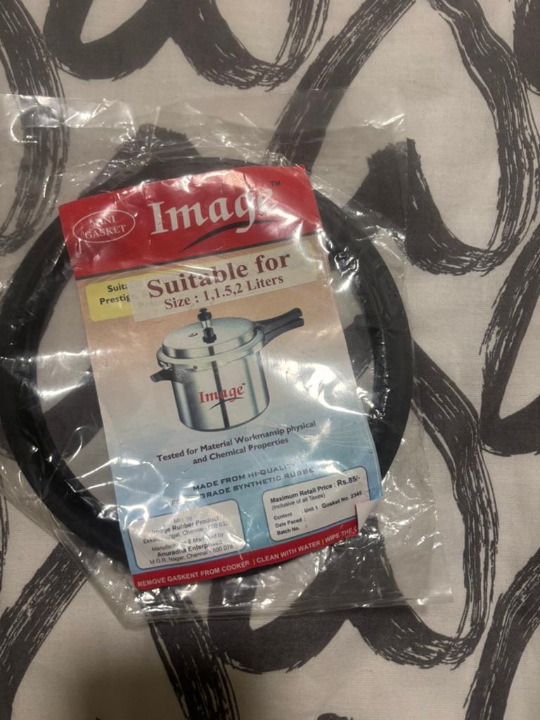 Pressure cooker ring - 1,1.5 & 2 litres, Ophalen of Verzenden, Nieuw
