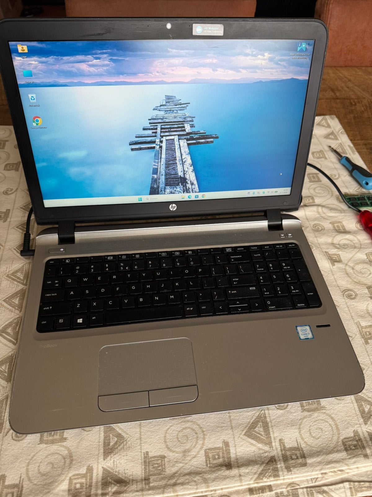HP Probook 450G3-Intel i7-256Gb-8Gb-Win 11, Computers en Software, Windows Laptops, Gebruikt, 2 tot 3 Ghz, 8 GB, Ophalen of Verzenden