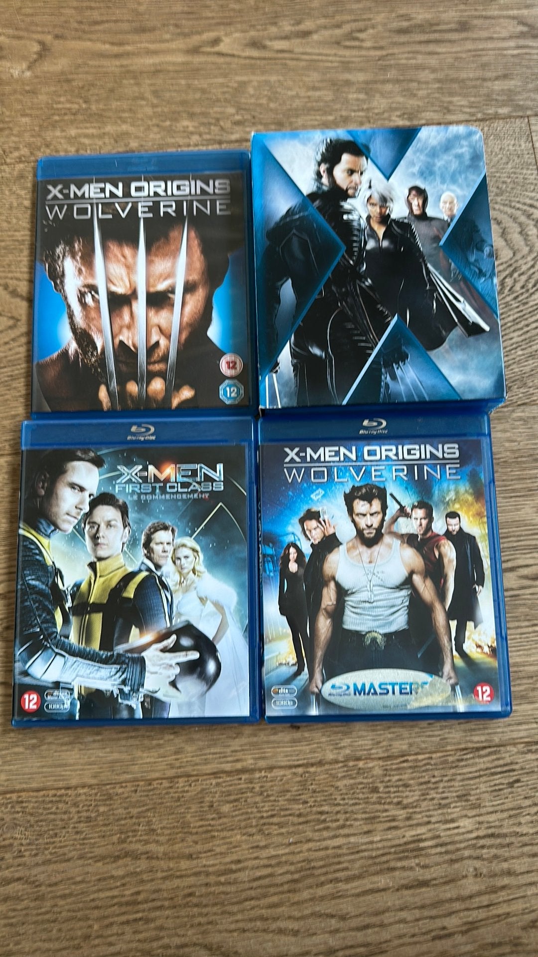 X men wolverine blu ray discs, Cd's en Dvd's, Blu-ray, Ophalen of Verzenden, Zo goed als nieuw, Actie