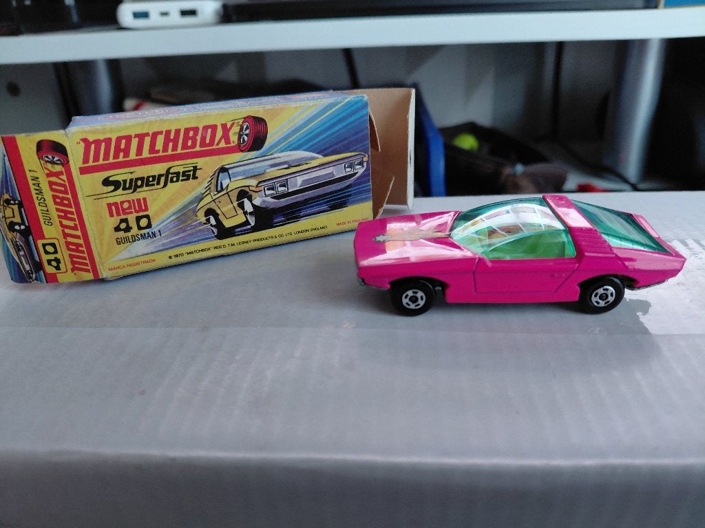 Matchbox 40d Guildsman type "H" doos, Ophalen of Verzenden, Zo goed als nieuw, Auto