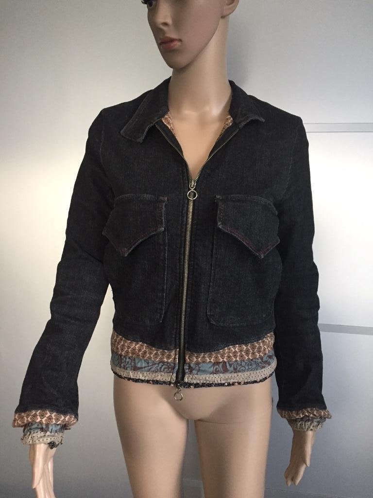 B1630 NIEUW Cultura: spijkerjasje jasje jas jeans Maat S=36, Cultura, Nieuw, Ophalen of Verzenden, Jasje