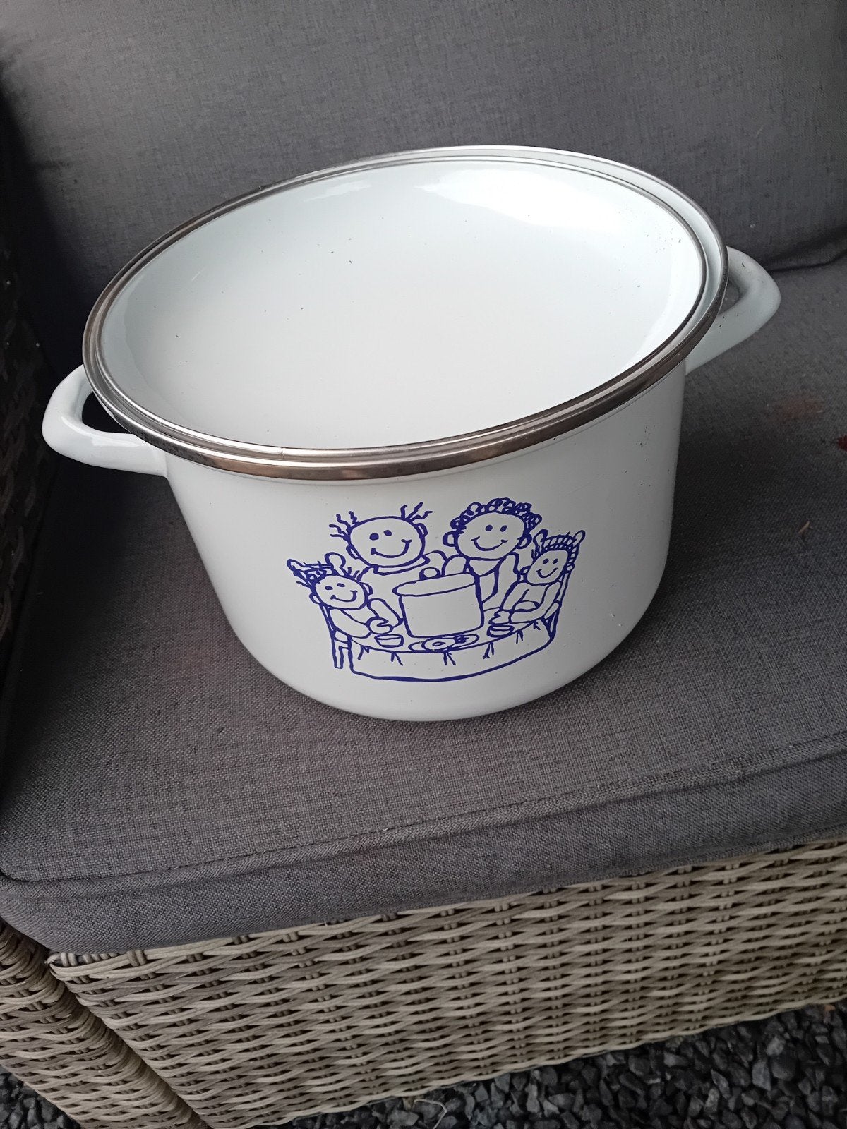 Stampot pand in doos nieuw, Huis en Inrichting, Emmers, Ophalen of Verzenden, Nieuw, Kunststof
