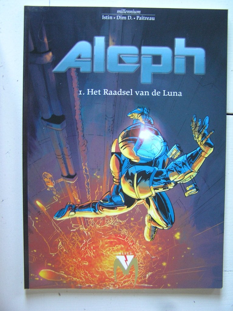 Aleph. 1. Het raadsel van de Luna. 2. De negende draak., Meerdere stripboeken, Ophalen of Verzenden, Nieuw