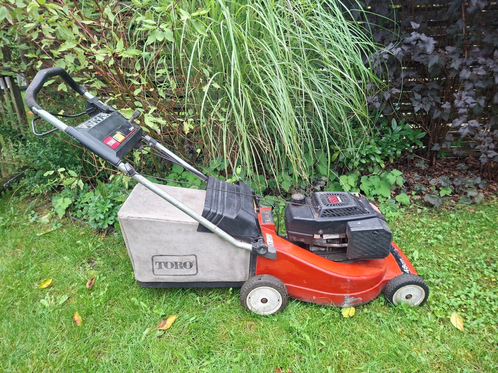Toro Benzine Grasmaaier OHV 2,98 kW - 48cm Maaibreedte, Tuin en Terras, Ophalen, Cirkelmaaier, Gebruikt, Toro