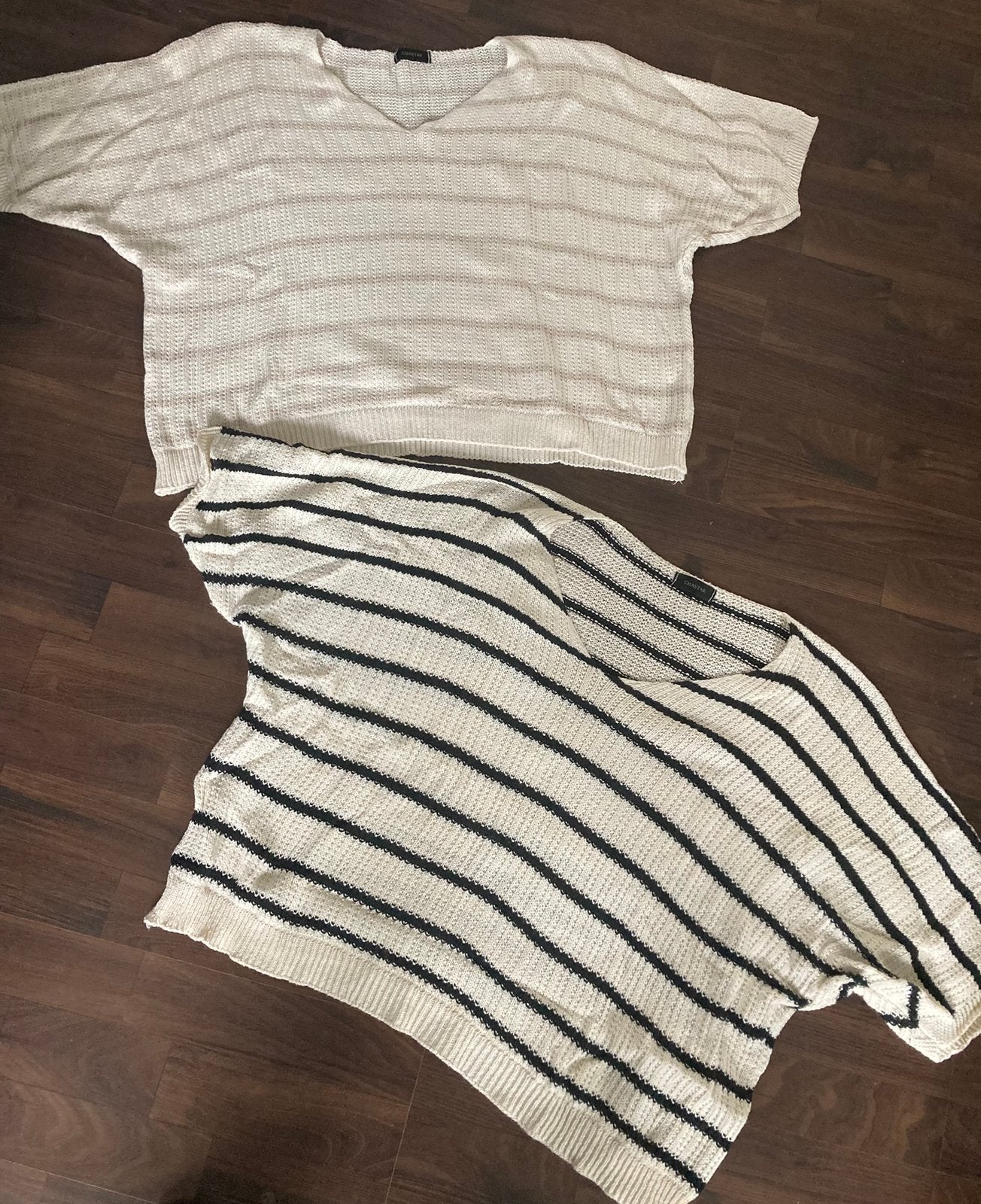 Chastar truitjes ecru zwart beige onesize, Ophalen of Verzenden, Zo goed als nieuw
