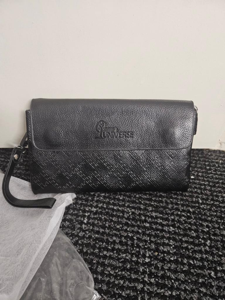 Zwarte Universe Clutch / Avondtasje - Nieuw, Sieraden, Tassen en Uiterlijk, Tassen | Damestassen, Ophalen of Verzenden, Nieuw