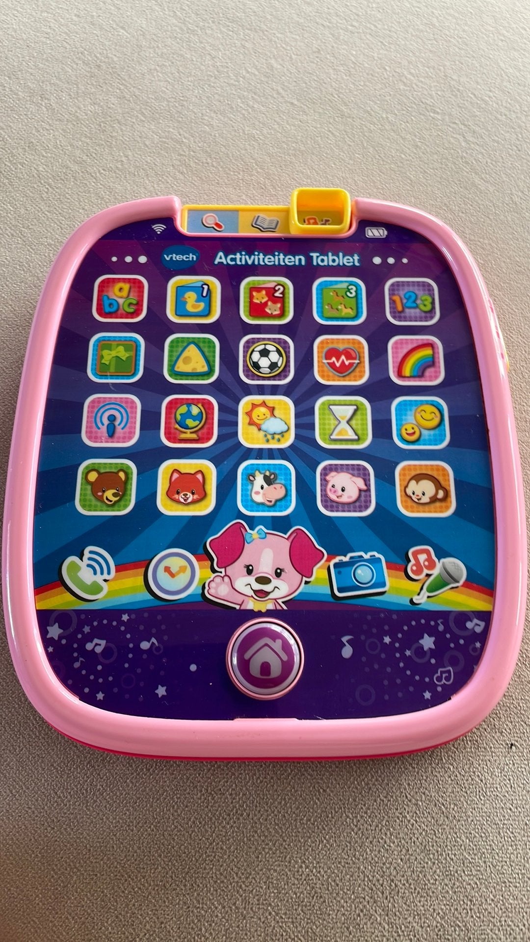 Tablet voor de kleintjes met geluid, Ophalen of Verzenden, Zo goed als nieuw, 6 maanden tot 2 jaar