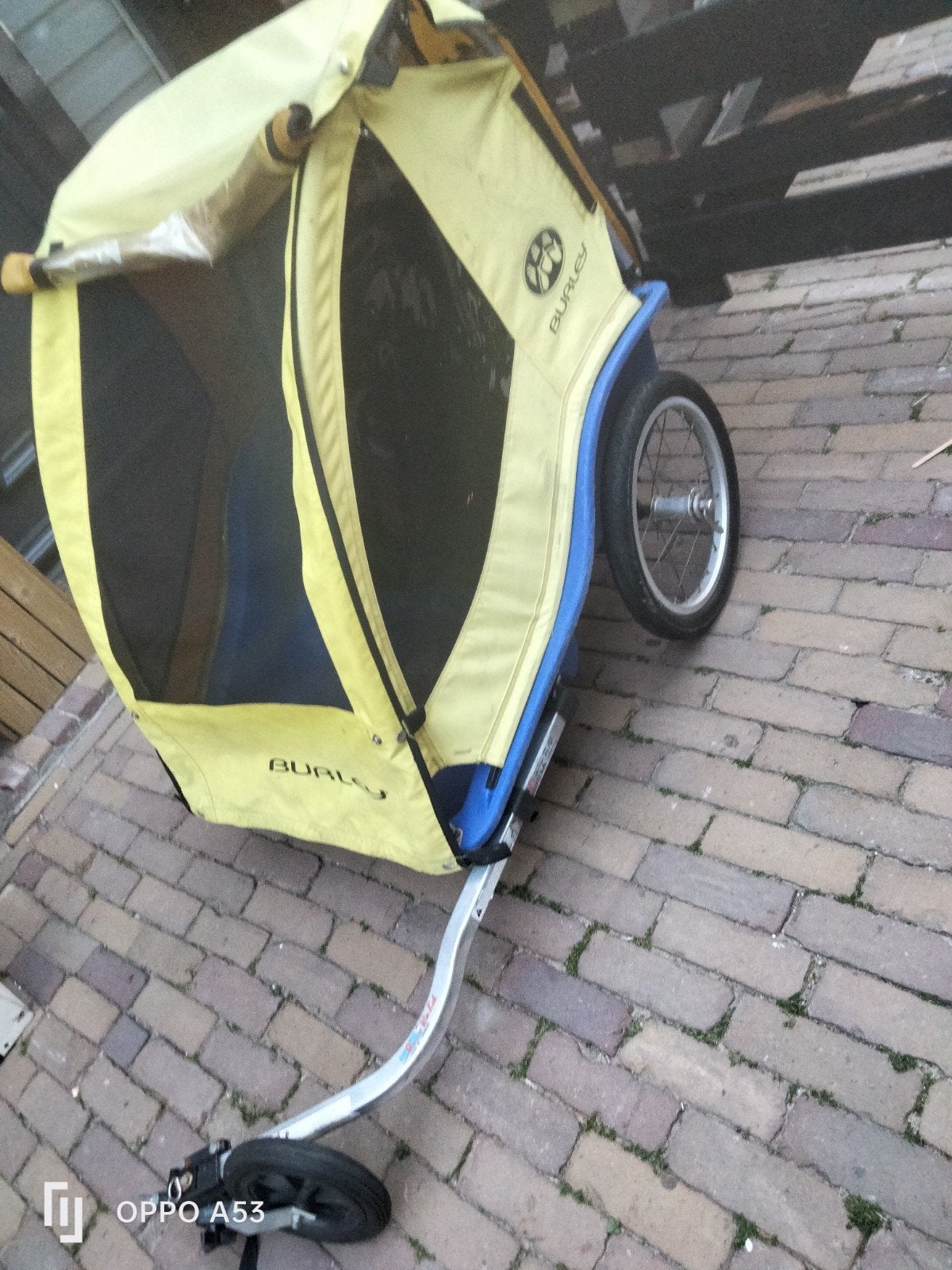 Fietskar burley, Ophalen