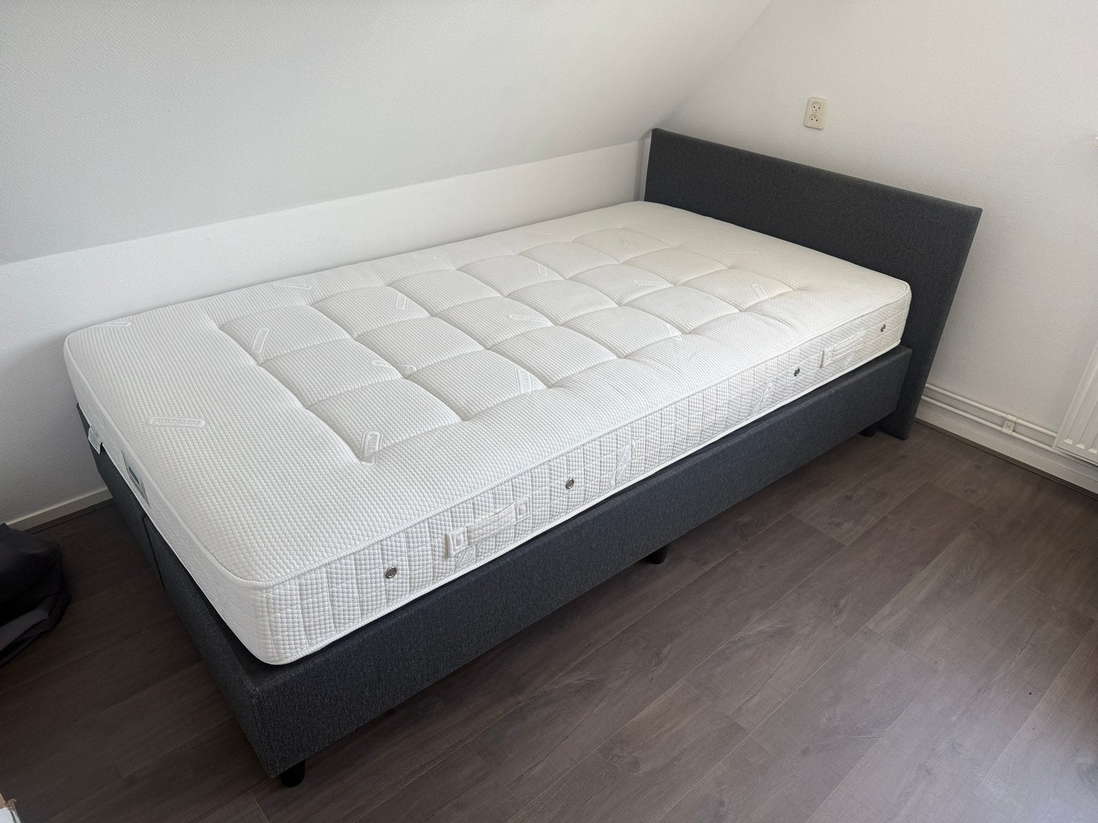 Twijfelaar met pullman silverline matras 120x220, Huis en Inrichting, Ophalen, Zo goed als nieuw, Twijfelaar, 120 cm