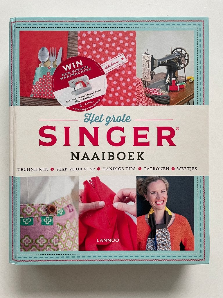 Het grote singer naaiboek, Verzenden, Hilde Smeesters, Zo goed als nieuw, Borduren en Naaien