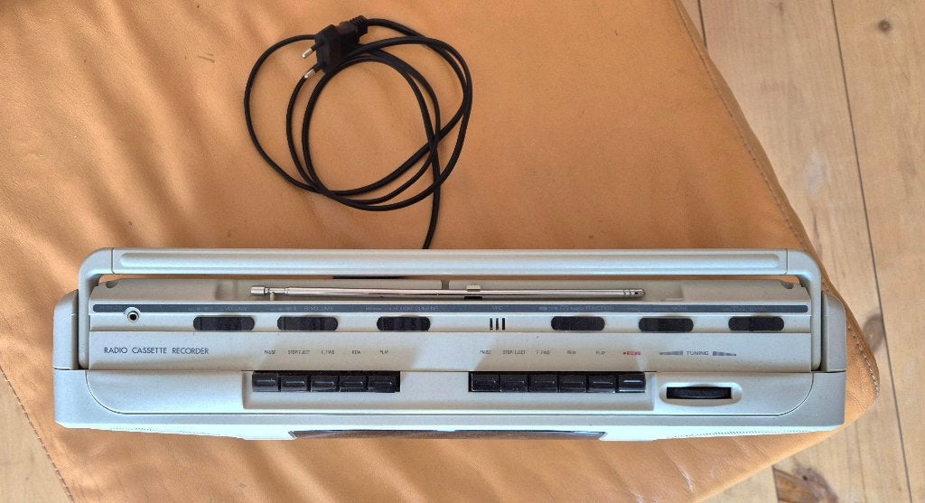 Radio met cassetterecorder, Audio, Tv en Foto, Ophalen, Gebruikt