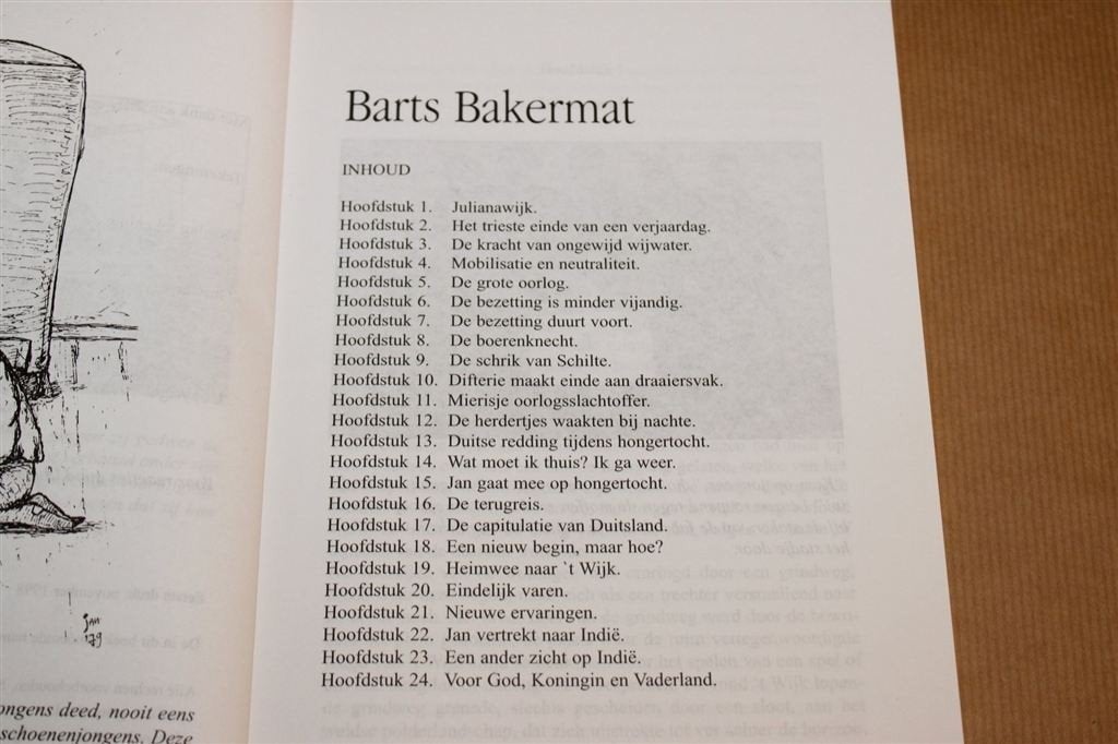 Barts Bakermat — Gesigneerd — Leven in ’t Wijk Rond WOII, Ophalen of Verzenden, Zo goed als nieuw