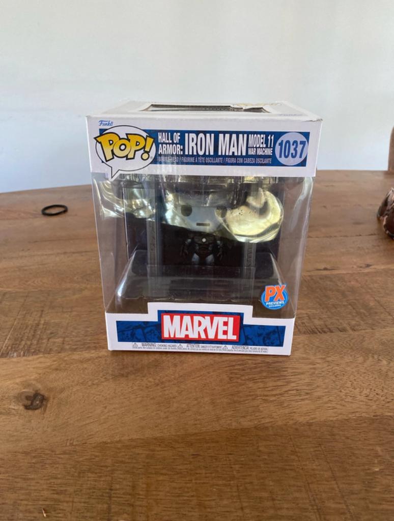 Funko Pop! Marvel Iron Man Model 11 War Machine #1037, Kinderen en Baby's, Speelgoed | Actiefiguren, Nieuw, Ophalen of Verzenden