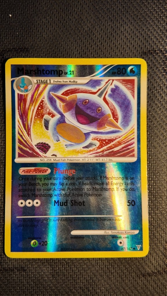 Marshtomp 67 Supreme Victors | Pokemon kaart, Ophalen, Zo goed als nieuw, Losse kaart, Foil