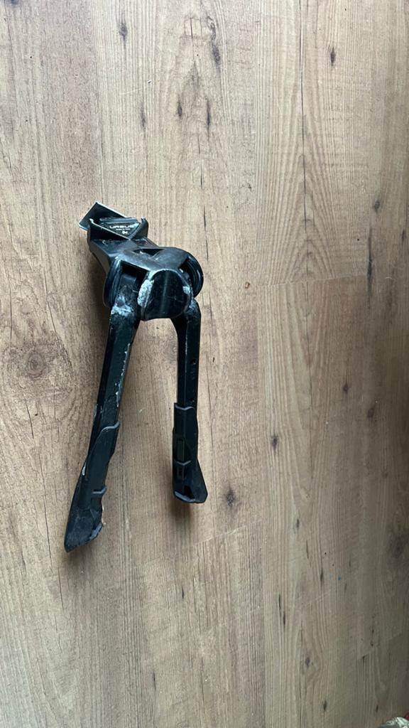 Ursus Jumbo dubbele fietsstandaard - Made in Italy, Gebruikt, Overige typen, Staal, Ophalen of Verzenden