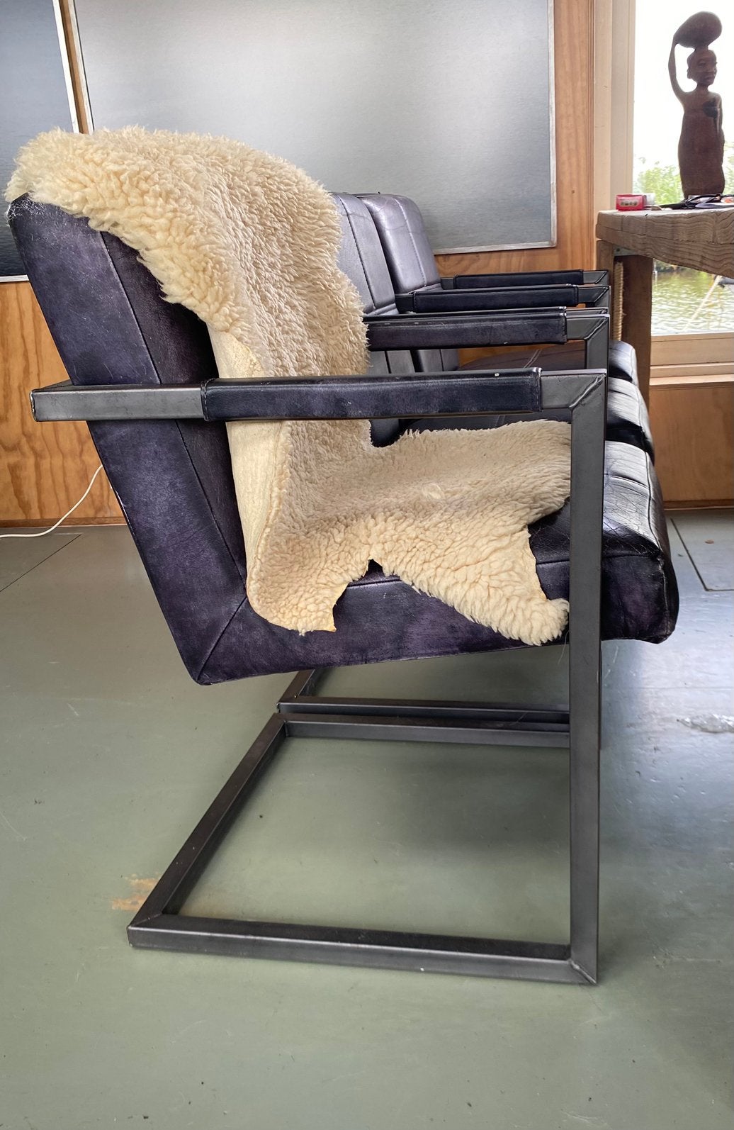 Buffelleren eetkamer bank en stoelen, Ophalen of Verzenden, Gebruikt, Mooi, Minder dan 4 stoelen