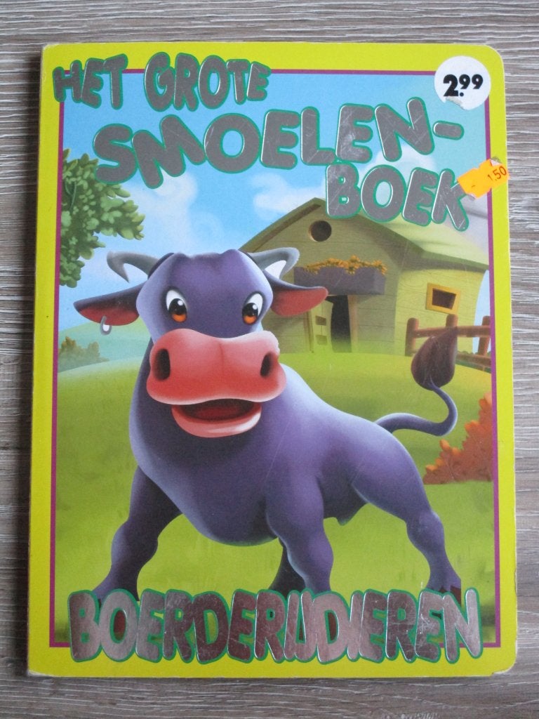 Het grote smoelenboek boerderijdieren, Ophalen of Verzenden, Gelezen, Fictie algemeen