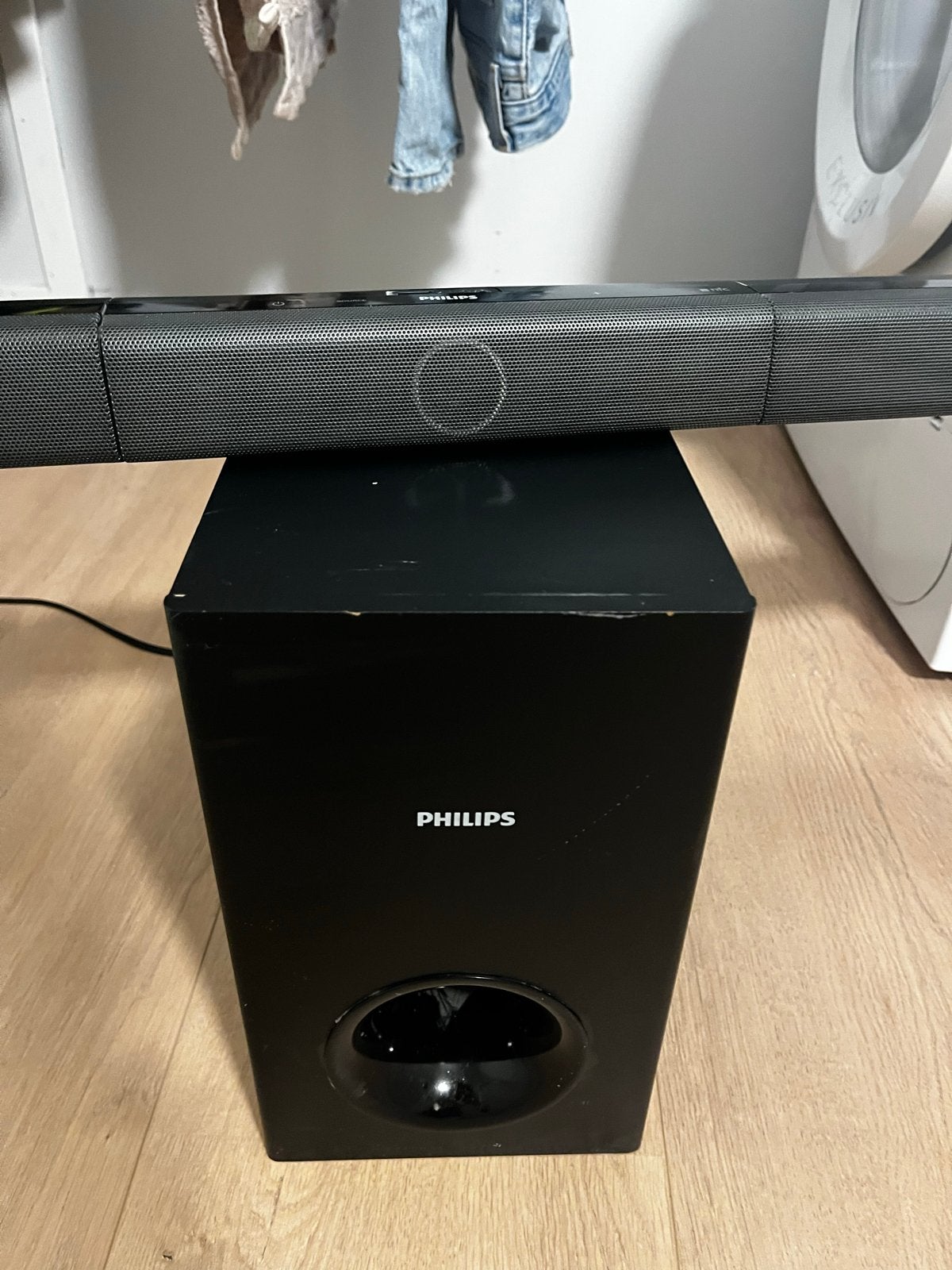 Philips Soundbar met Subwoofer - Krachtig Geluid, Audio, Tv en Foto, Ophalen, Gebruikt