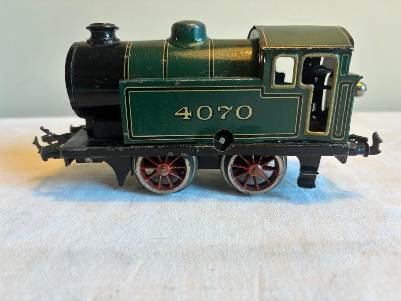 Antieke tenderlok 4070 Bing opwind spoor 0., Ophalen of Verzenden