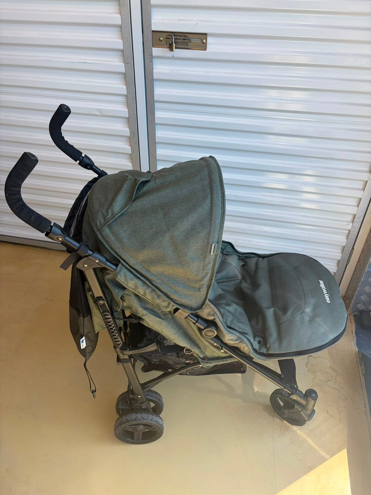 Buggy, Ophalen, Zo goed als nieuw, Voetenzak
