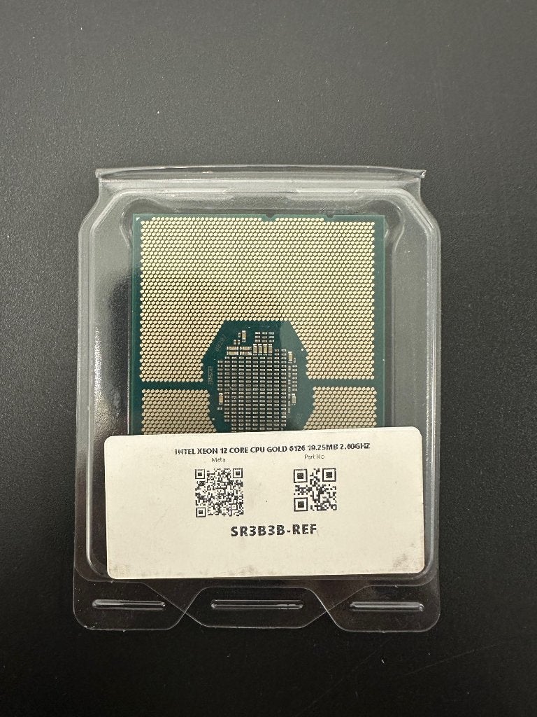 Intel Xeon Gold 6126 Processor - 12 Cores, 2.60 GHz, Ophalen of Verzenden, Zo goed als nieuw, Intel Xeon, 2 tot 3 Ghz