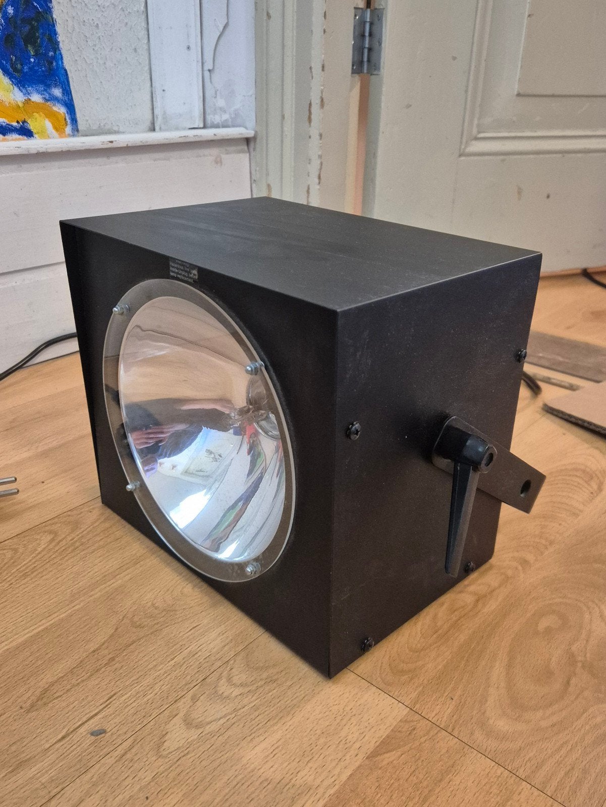 Stroboscoop / Stroboscooplamp (50W) met doos, Ophalen of Verzenden, Zo goed als nieuw, Licht, Stroboscoopeffect