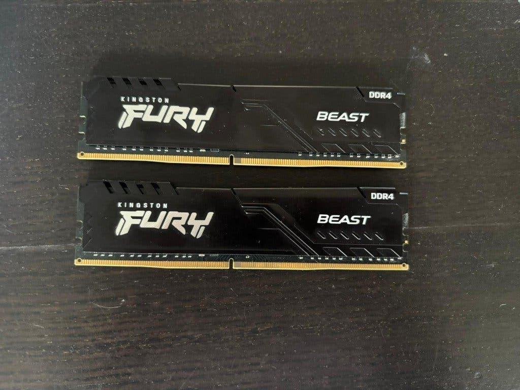 Kingston Fury 32GB RAM DDR4, Computers en Software, RAM geheugen, Ophalen, 32 GB, DDR4, Zo goed als nieuw