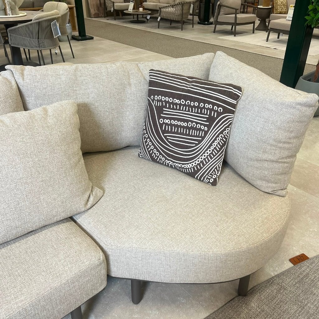 Ezra Loungeset | Showroommodel, Ophalen, Gebruikt, 6 zitplaatsen, Aluminium