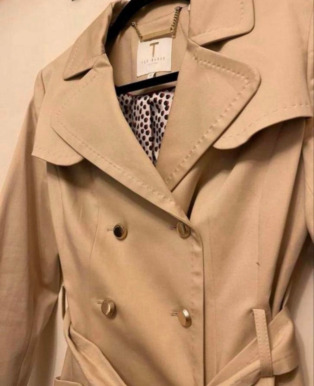 Ted Baker trenchcoat, Verzenden, Nieuw, Maat 36 (S)