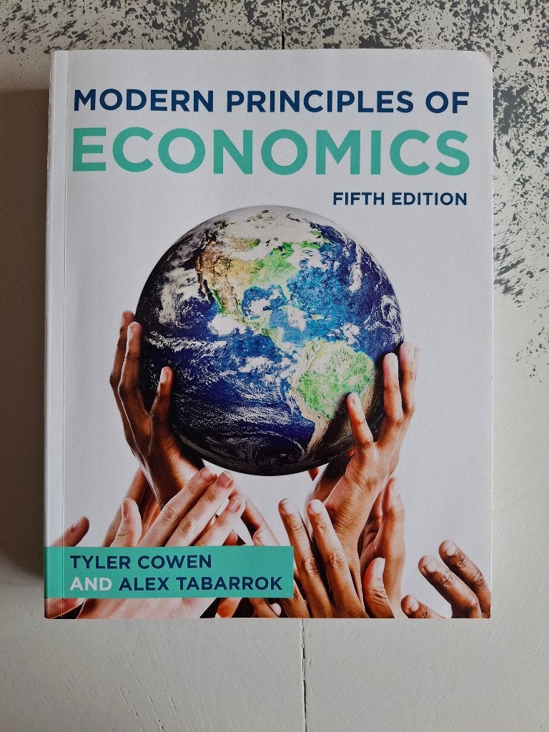 Modern Principles of Economics (fifth edition) ZGAN 45 euro, Boeken, Studieboeken en Cursussen, Ophalen, Gamma, Zo goed als nieuw