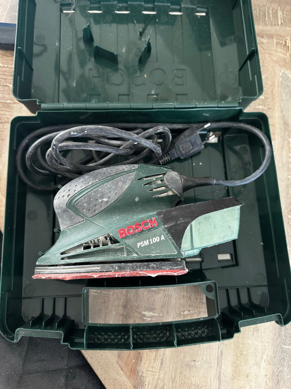 Bosch PSM 100 A Multischuurmachine - Zo goed als nieuw, Doe-het-zelf en Verbouw, Gereedschap | Schuurmachines, Ophalen, Zo goed als nieuw