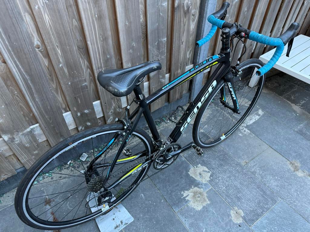 Sensa Emilia racefiets - maat 48, Fietsen en Brommers, 28 inch, Velgrem, Aluminium, Minder dan 49 cm