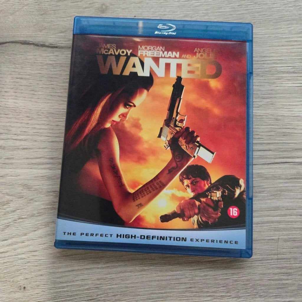 Wanted (Blu-ray) 4 HALEN = 3 BETALEN, -, -, Actie, Ophalen of Verzenden