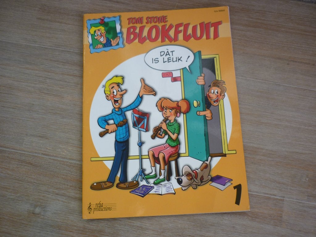 Tom Stone Blokfluit: Dat is leuk!, Overige genres, Les of Cursus, Ophalen of Verzenden, Zo goed als nieuw