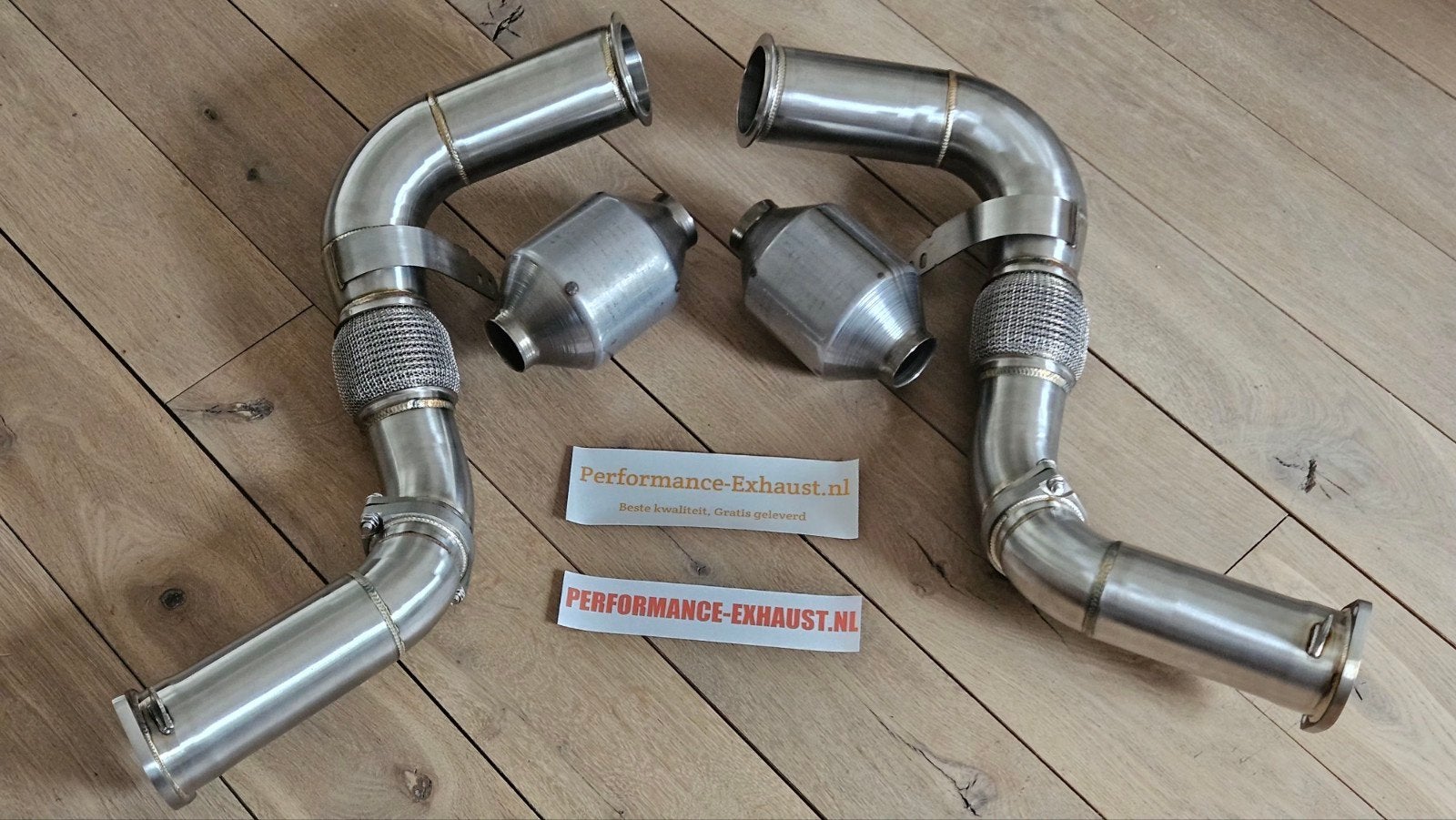 Uitlaat rvs downpipe catles / decat BMW M5 TOURING G99 2024+, Ophalen of Verzenden, PERFORMANCE-EXHAUST.NL, INFO@PERFORMANCE-EXHAUST.NL