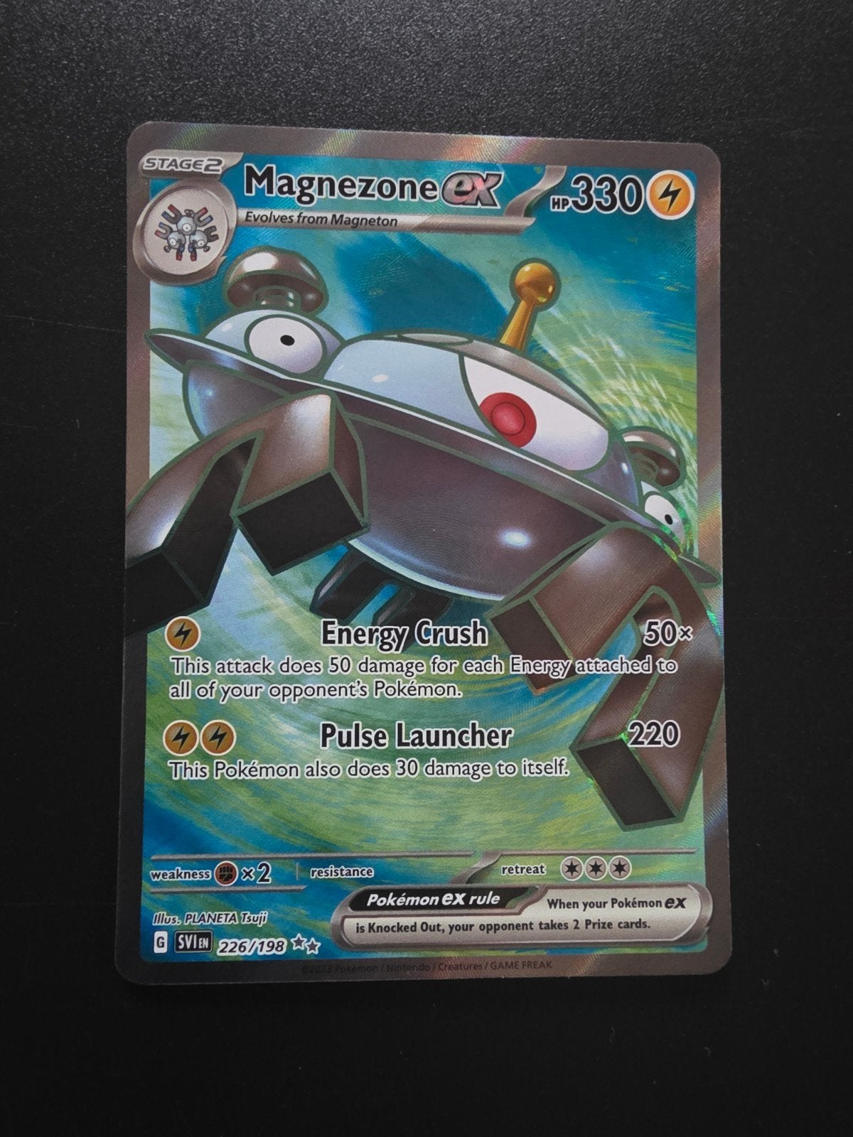 Magnezone EX Full art pokemon kaart, Ophalen of Verzenden, Nieuw