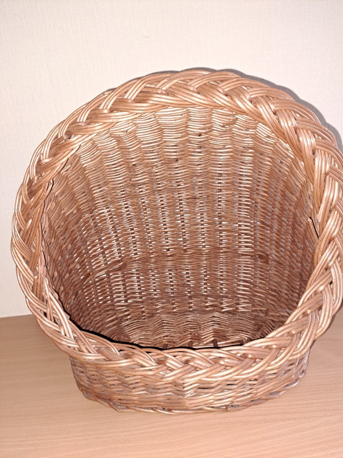 Mooie rieten mand voor een kat, Dieren en Toebehoren, Kattenmanden, Ophalen of Verzenden, Zo goed als nieuw, Riet
