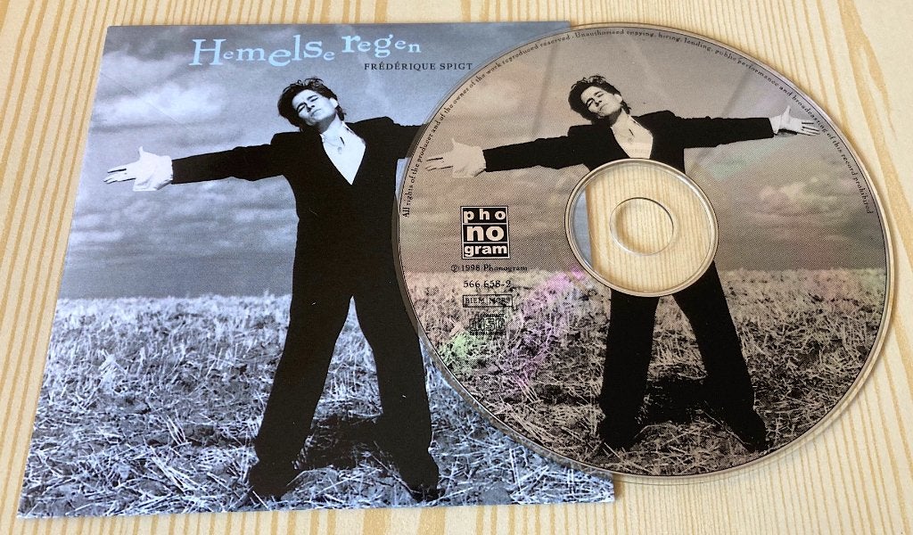 CD Single Frederique Spigt - Hemelse regen (Nederlandstalig), Ophalen, Zo goed als nieuw, Nederlandstalig